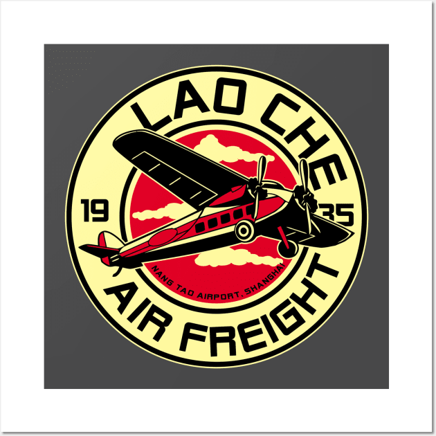 Lao Che air freight Wall Art by carloj1956